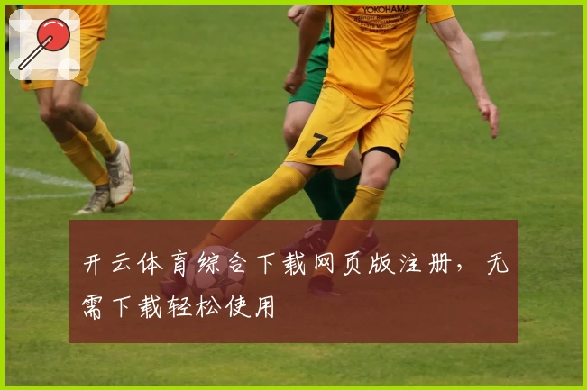 开云体育综合下载网页版注册，无需下载轻松使用